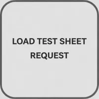 Load test sheet request
