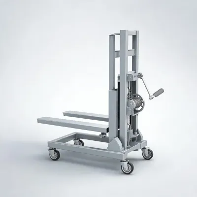 hand winch lift truck