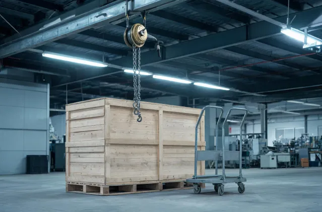Production line trolley hoist comparison